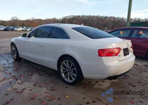 2013 Audi A5 2.0T Premium from USA, damaged, VIN WAULFAFR9DA042929